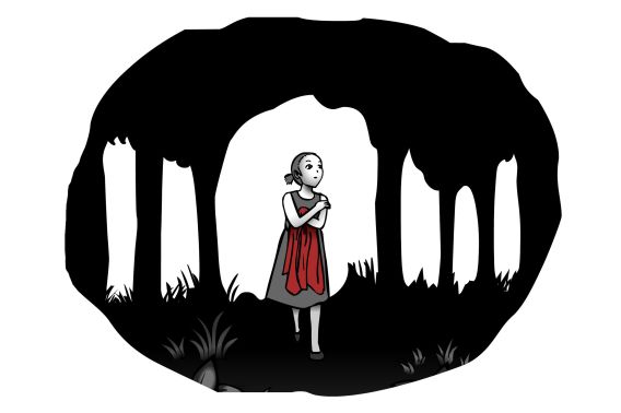 La Robe Rouge - illustration Joris Yang